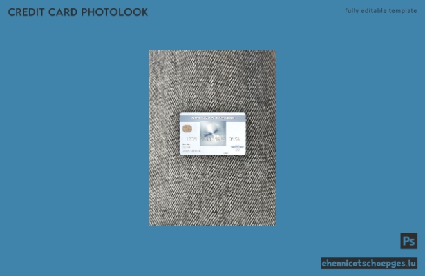 USA New York CFSB Bank AMEX Everyday Kreditkarte Fotoansicht Beispielvorschau
